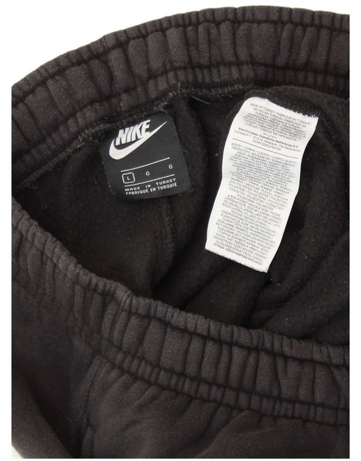 Męskie spodnie dresowe NIKE Graphic Cargo, duże, czarne, bawełniane