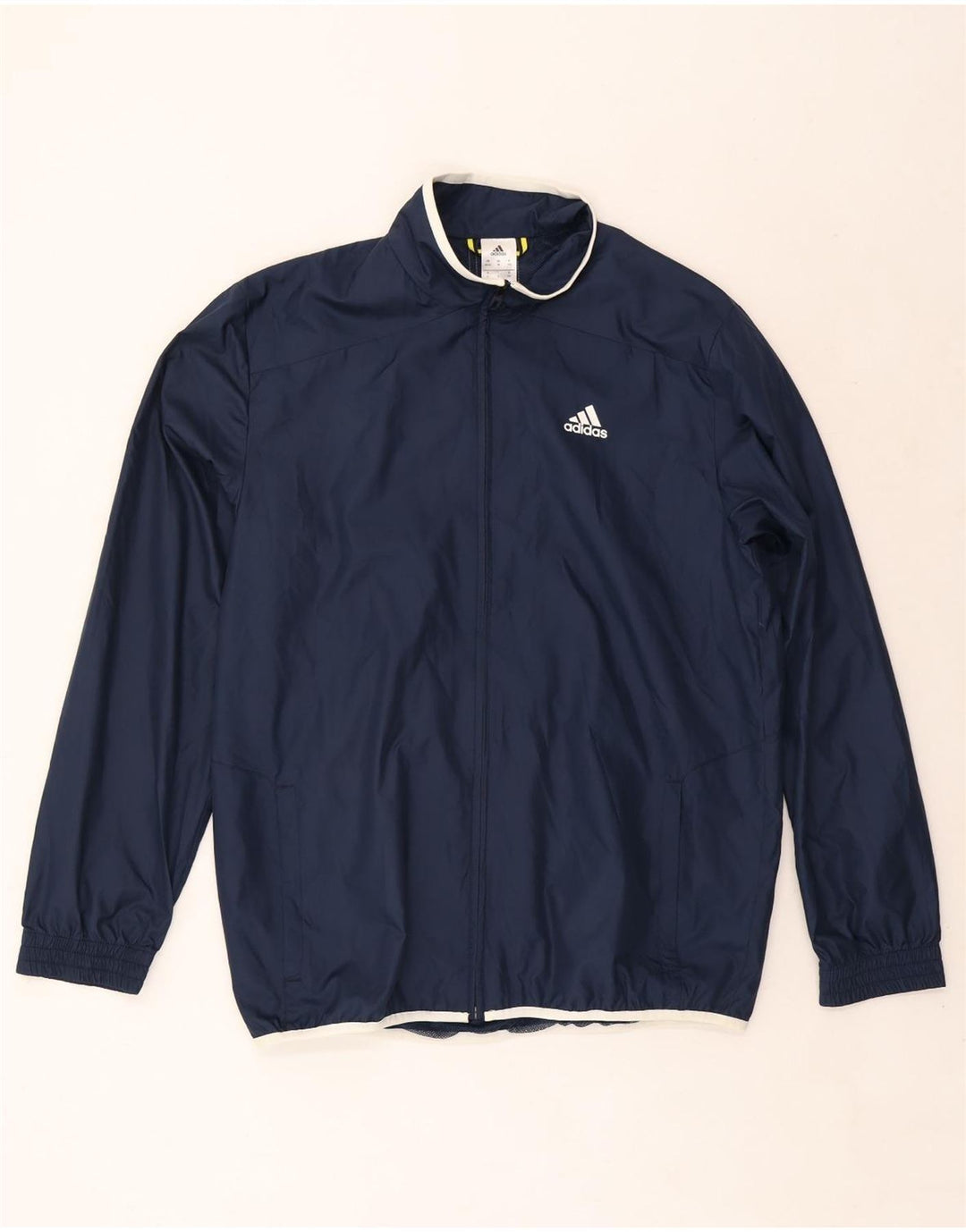 Męska kurtka przeciwdeszczowa ADIDAS UK 40/42 Średni granatowy poliester