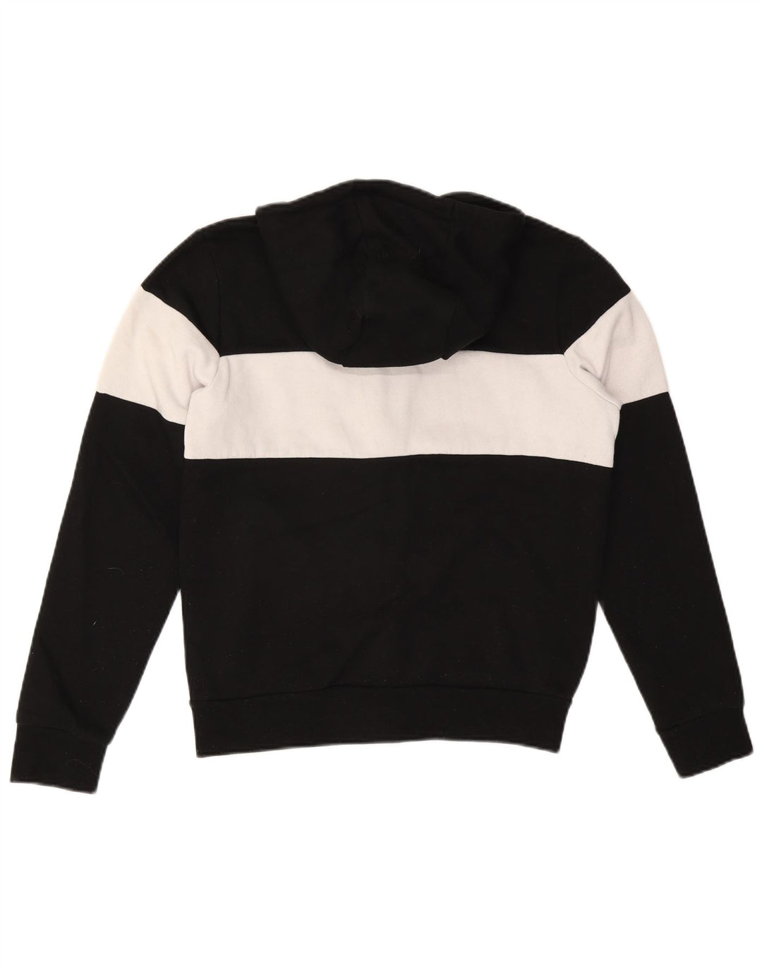 Damski sweter Fila Oversize z kapturem i zamkiem błyskawicznym UK 10 Small Black Colorblock