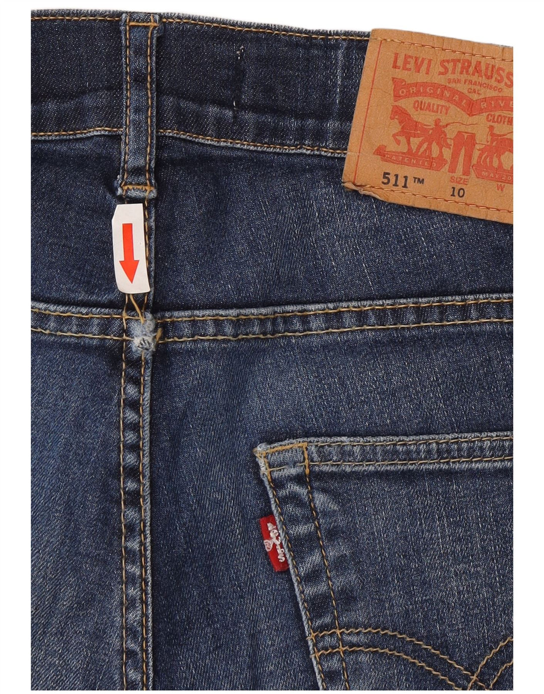 Dżinsy chłopięce Levi's 511 Slim 9-10 lat W24 L26 Niebieska bawełna