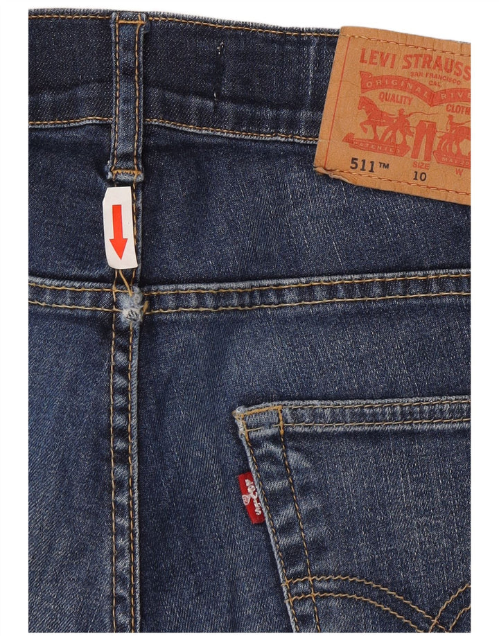 Dżinsy chłopięce Levi's 511 Slim 9-10 lat W24 L26 Niebieska bawełna