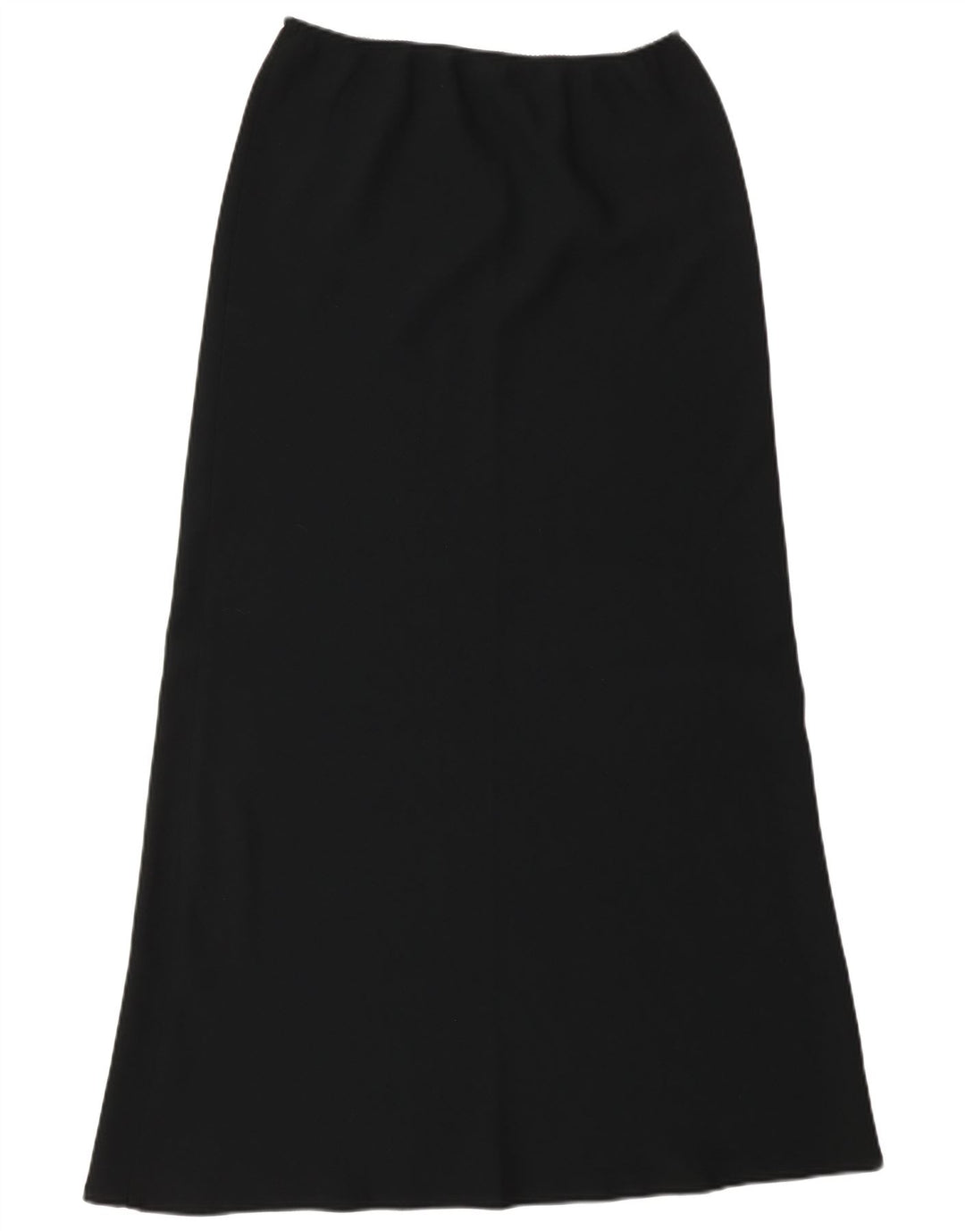 Damska spódnica maxi z wysokim stanem Benetton IT 44 Medium W26 Czarny poliester