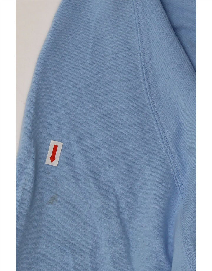 GANT Womens Graphic Sweatshirt Jumper UK 16 Large Blue Cotton Vintage Gant and Second-Hand Gant from Messina Hembry 