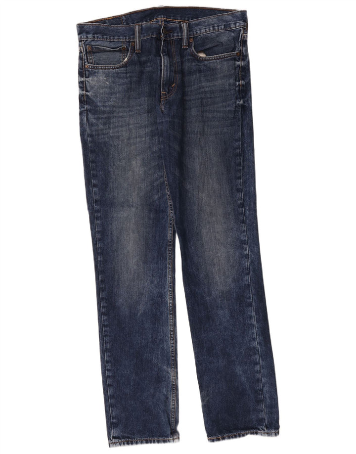 Męskie jeansy Levi's 511 Slim W34 L34 Niebieska bawełna