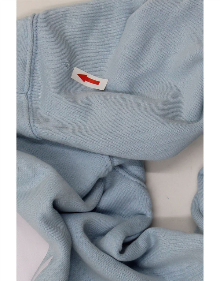 Damska bluza Adidas Graphic Oversized Sweter UK 8 Small Blue Cotton