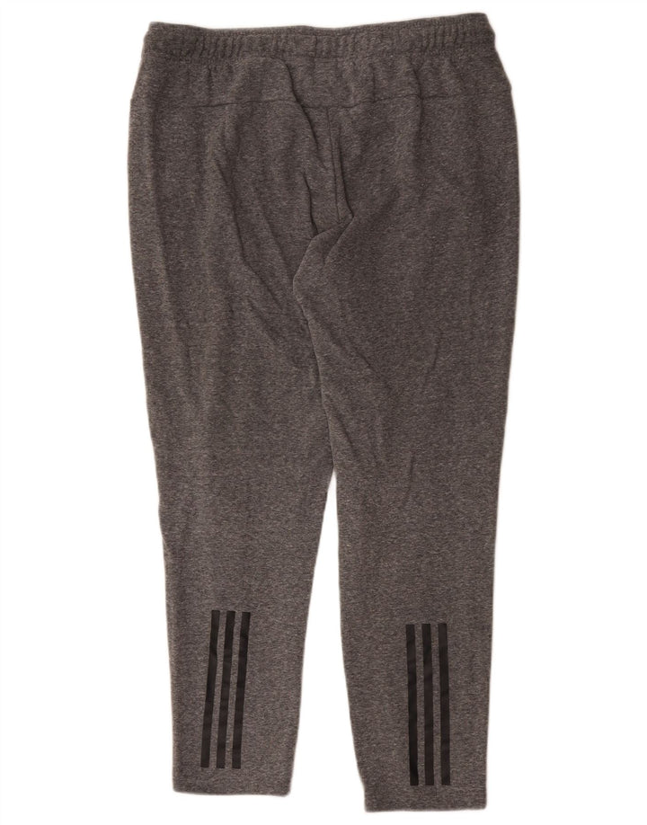 Męskie spodnie dresowe Adidas, duże, szare