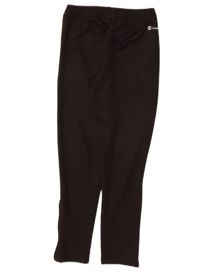 Chłopięce spodnie dresowe ADIDAS Aeroready 9-10 lat, czarny poliester