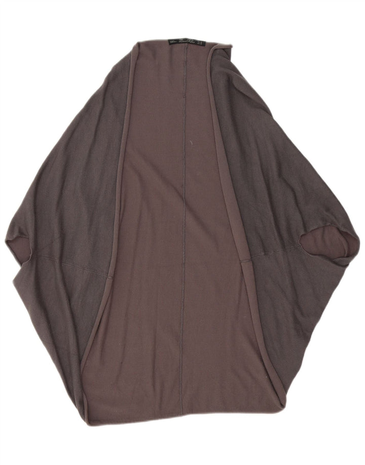 Sweter damski Zara z otwartym kardiganem UK 14, średni szary