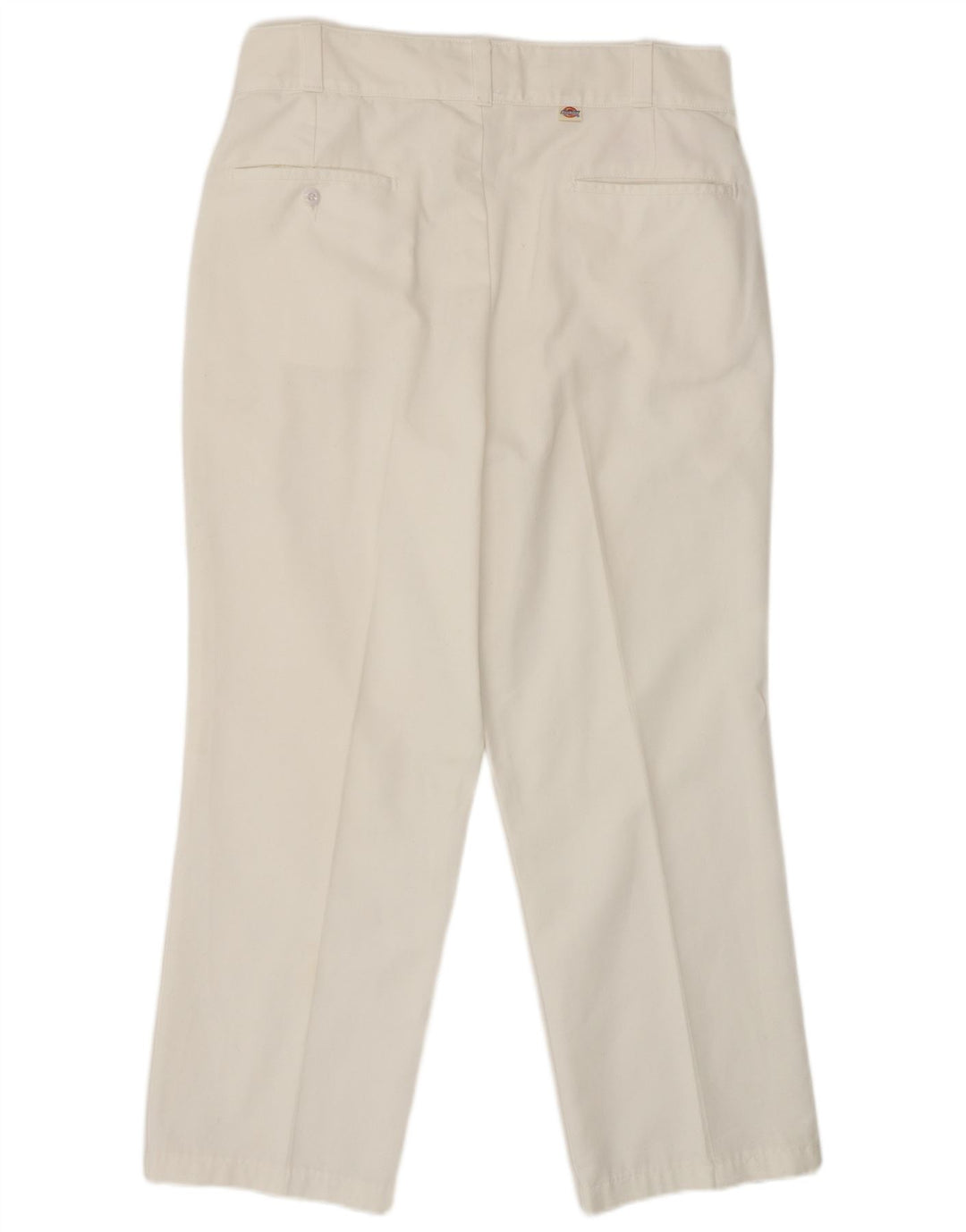 Męskie proste spodnie chino Dickies W34 L28 Biały poliester