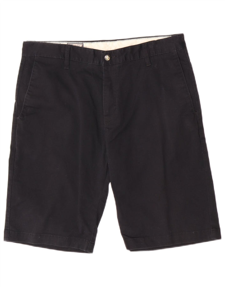 Męskie spodenki chino Volcom W33, średnia czarna bawełna