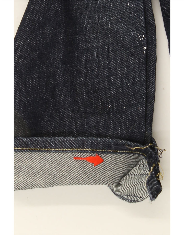 Damskie jeansy Iceberg Slim W31 L34 Granatowa bawełna