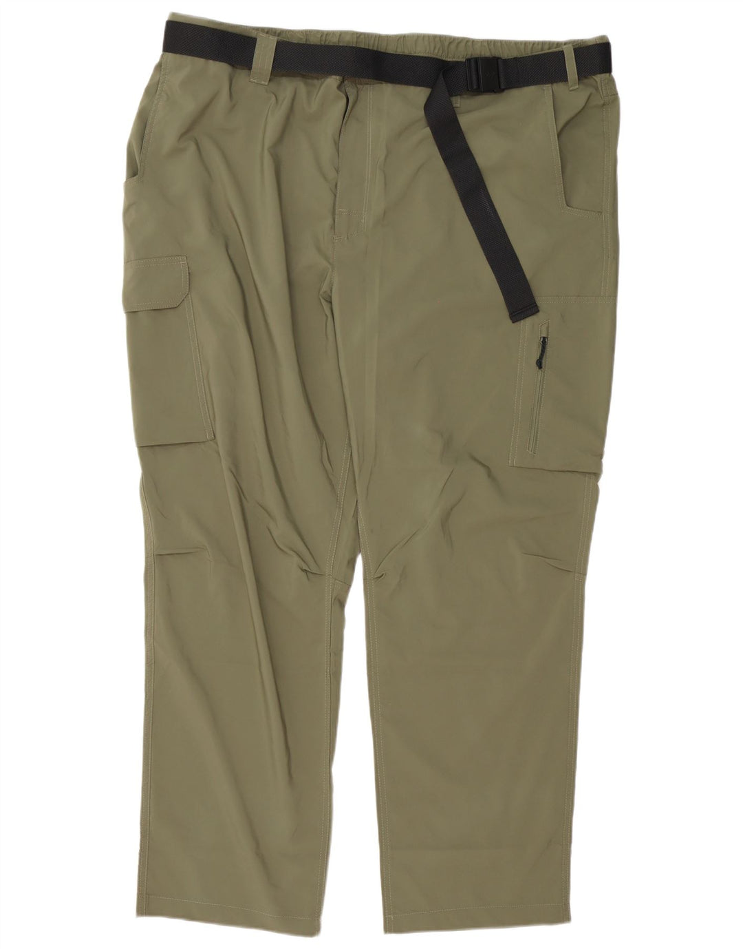 Męskie proste spodnie cargo Columbia W54 L32 Khaki poliester