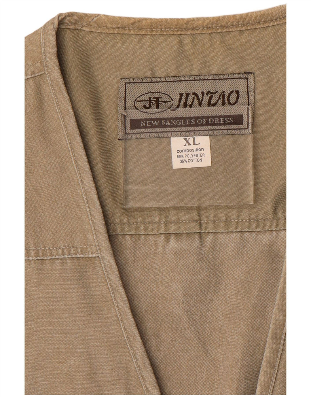 Męska kamizelka użytkowa Jintao UK 42 XL Khaki, poliester