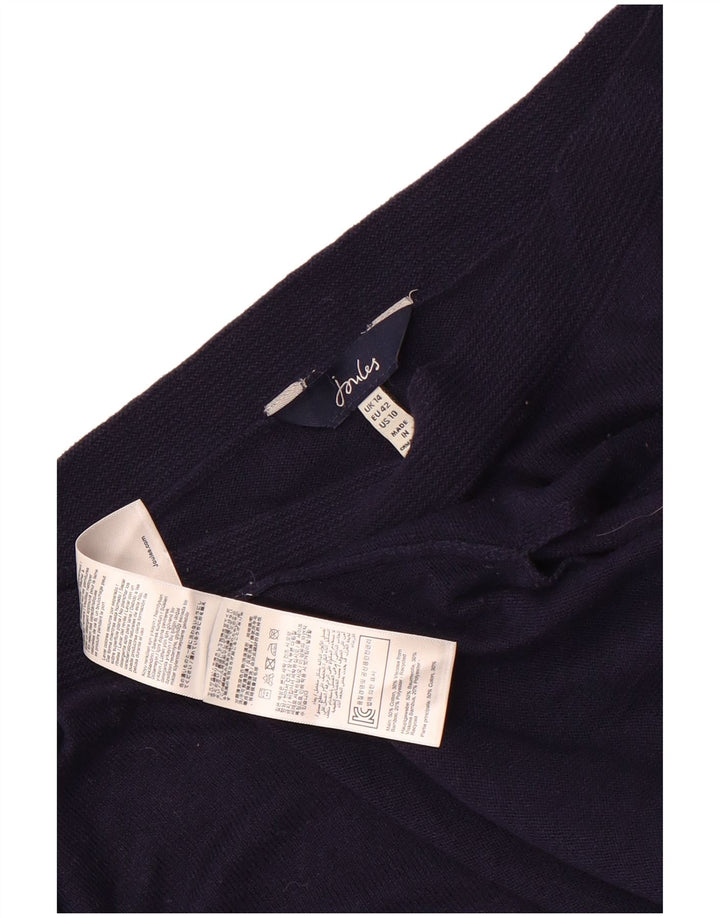 Damski sweter oversize Joules UK 14, duży, granatowy, bawełniany