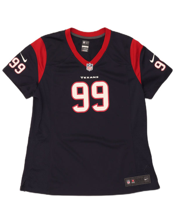 Męska koszulka z grafiką Nike Houston Texans, rozmiar XL, granatowy, poliester