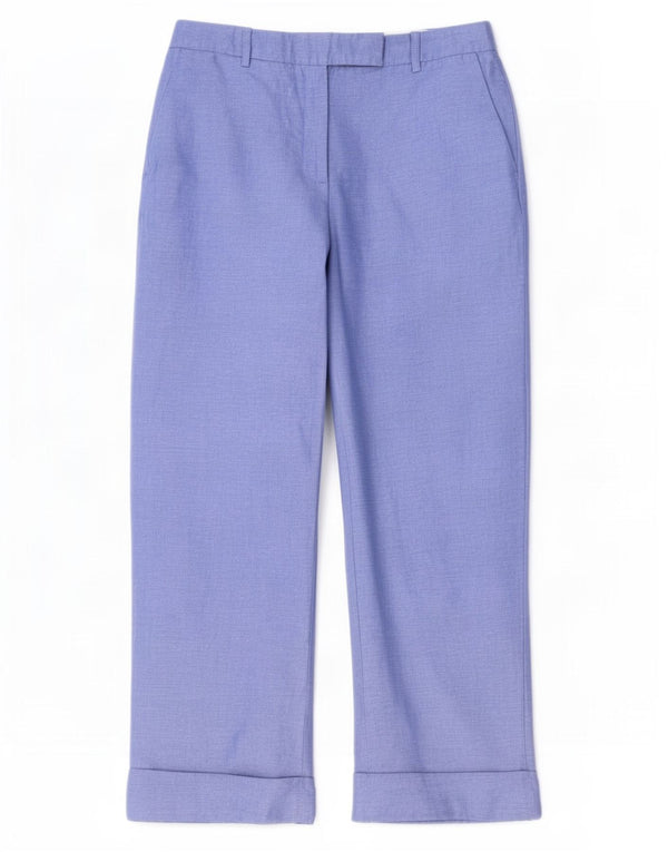 Damskie spodnie garniturowe Marks & Spencer UK 12 Medium W32 L27 Niebieskie