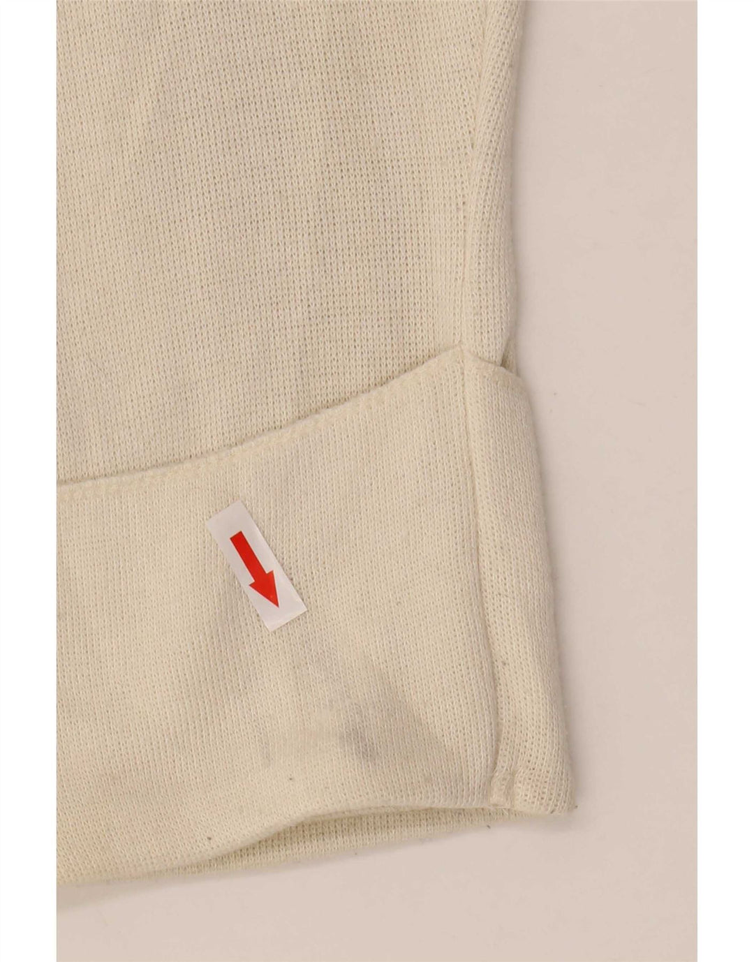 Damski krótki top oversize Zara z długim rękawem UK 10 Small, biała wiskoza