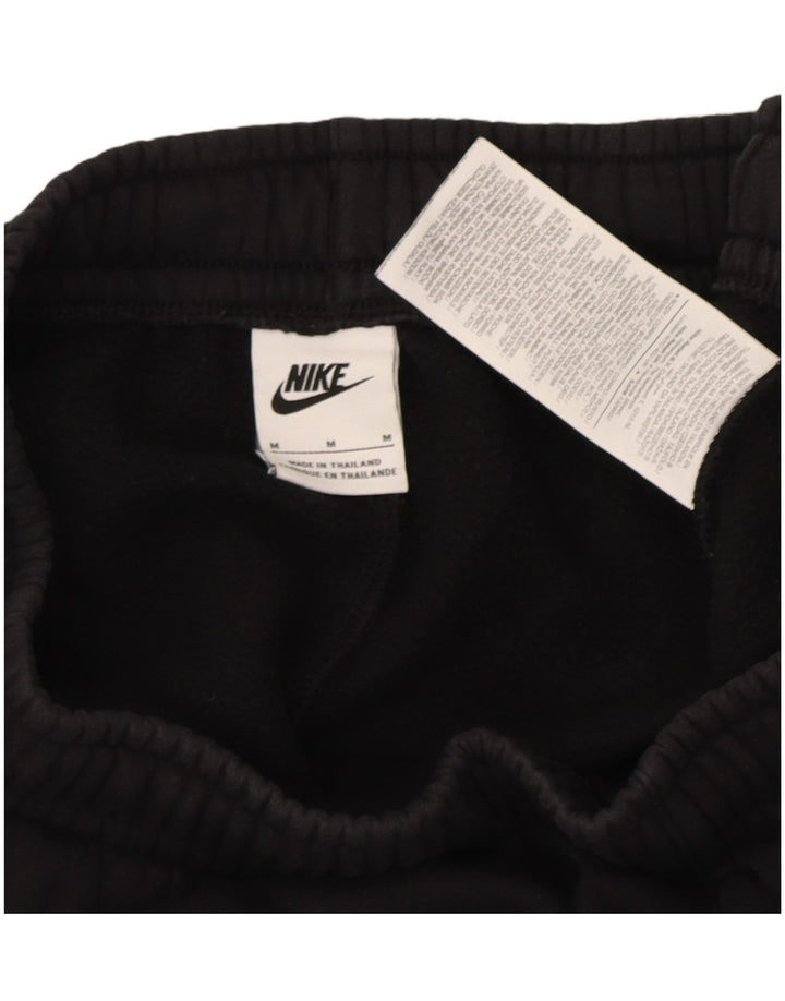 Męskie spodnie dresowe Nike Cargo Joggers, średnia czarna bawełna