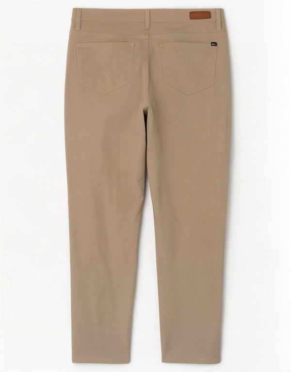 Spodnie damskie Tommy Hilfiger o krótkim kroju US 12 Large W32 L26 Beżowe