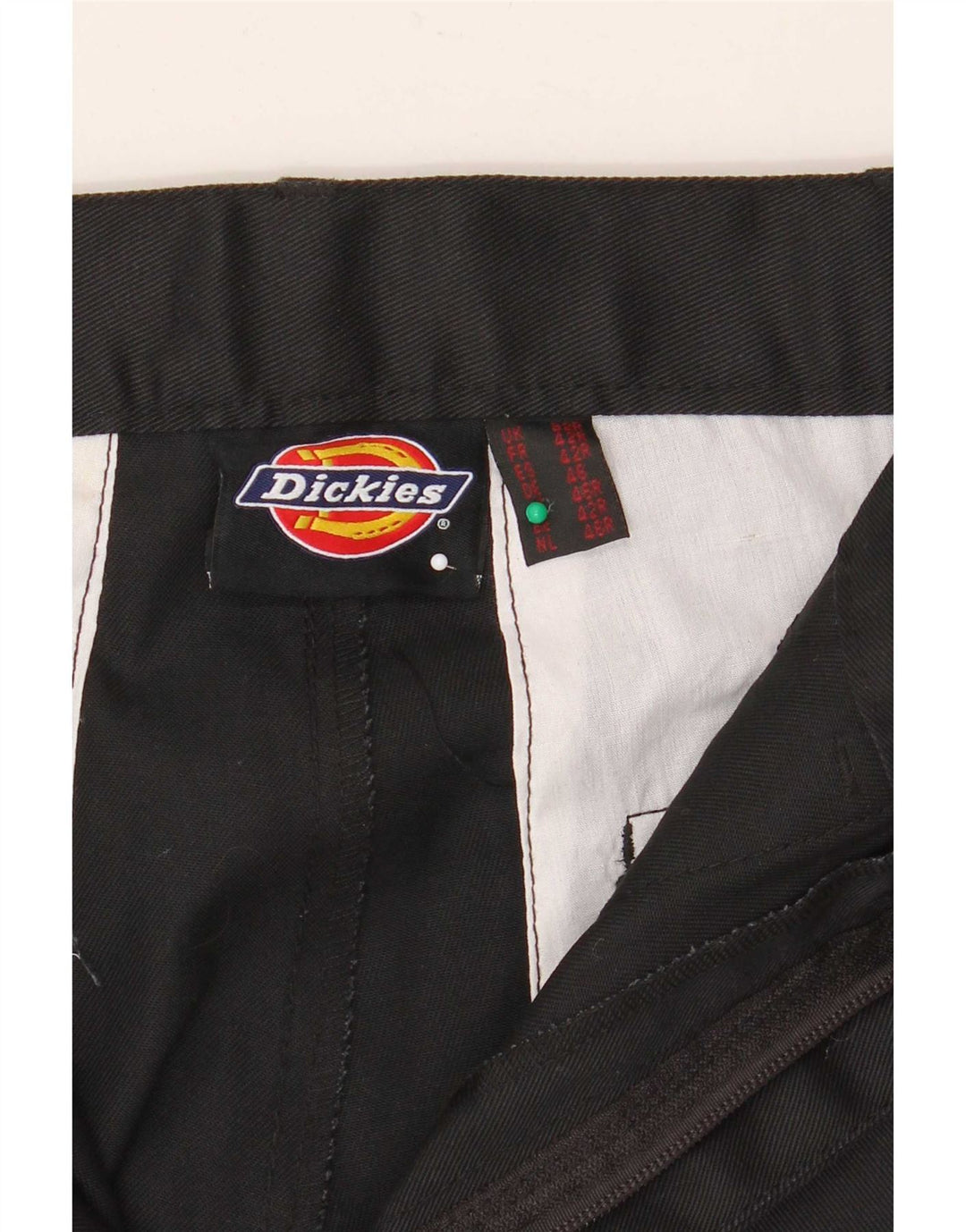 Męskie proste spodnie cargo Dickies W32 L31 Czarny poliester