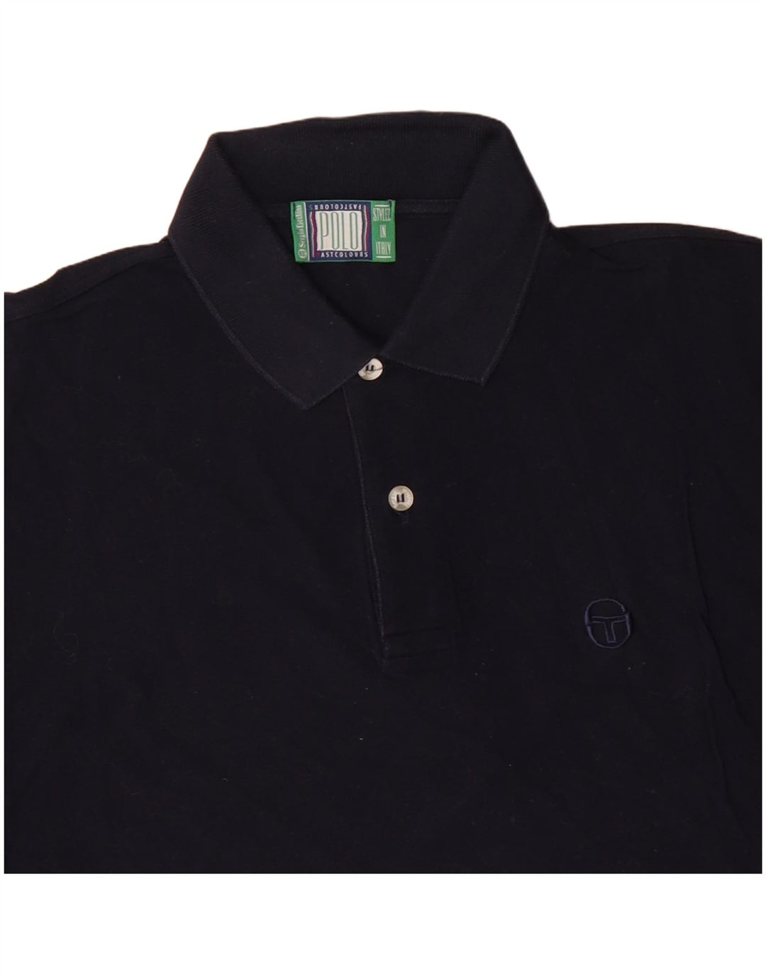 Męska koszulka polo SERGIO TACCHINI, średnia, granatowa, bawełniana