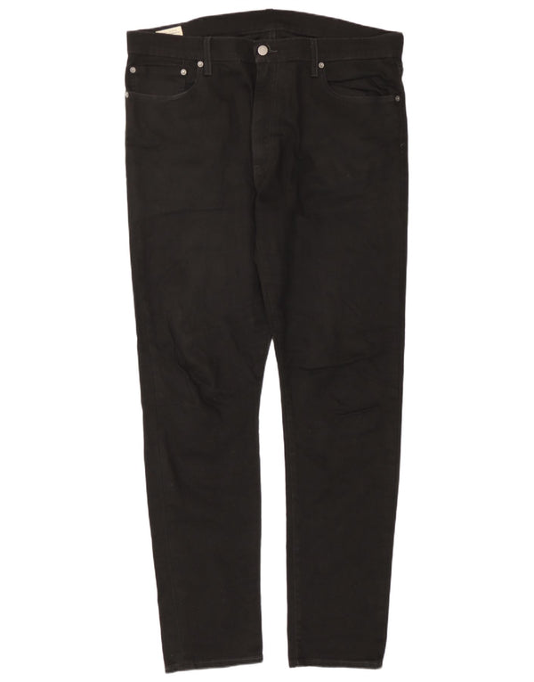 Męskie jeansy Levi's 512 Slim Tapered W38 L34 Czarna bawełna