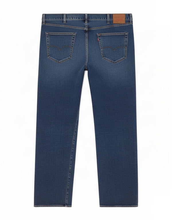 Levi's Mens 501 Straight Jeans W46 L29 Blue Cotton