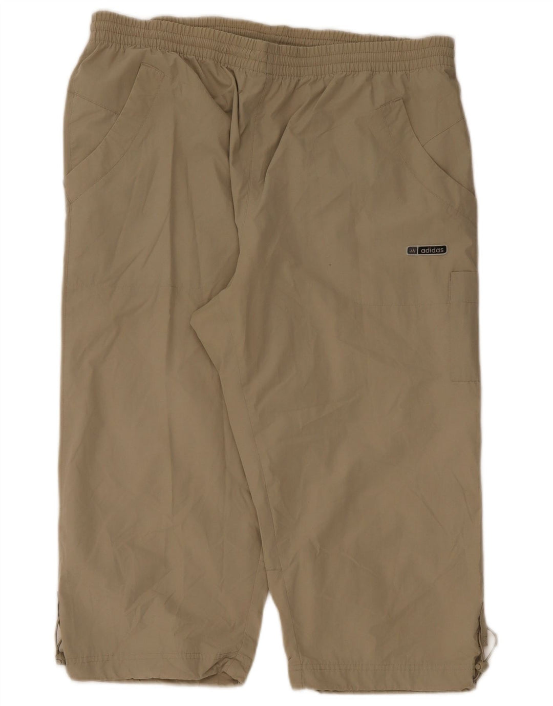 Męskie spodnie dresowe Adidas Capri XL beżowy poliester