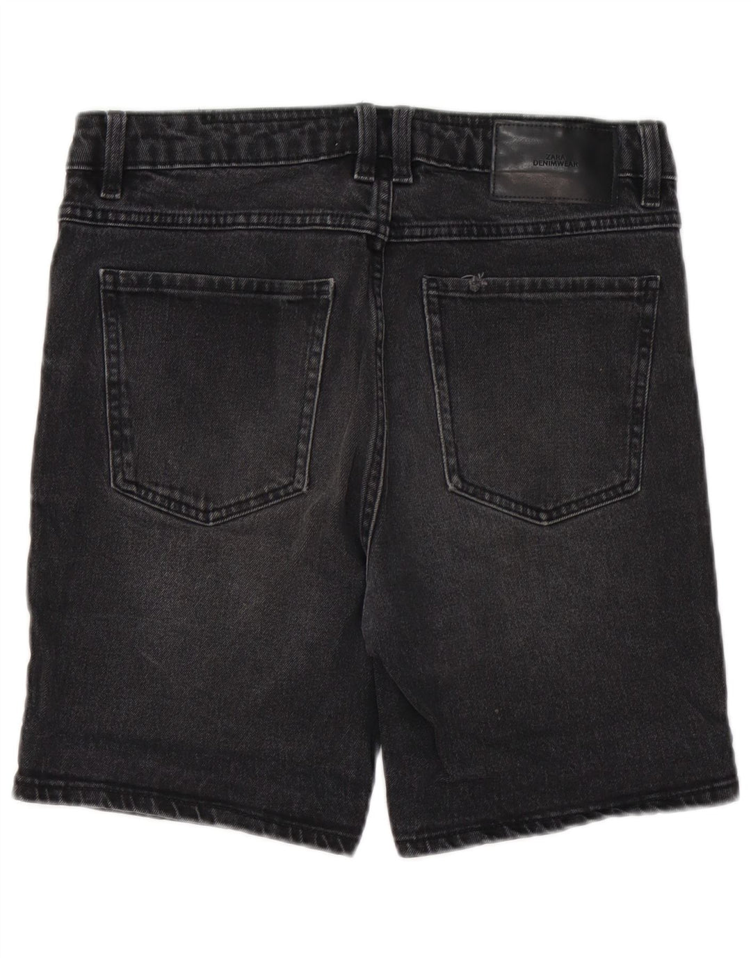Męskie spodenki jeansowe Zara EU 38 Small W30 czarne
