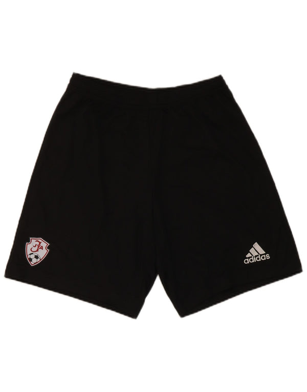Męskie spodenki sportowe Adidas Aeroready Graphic, małe, czarne, poliestrowe