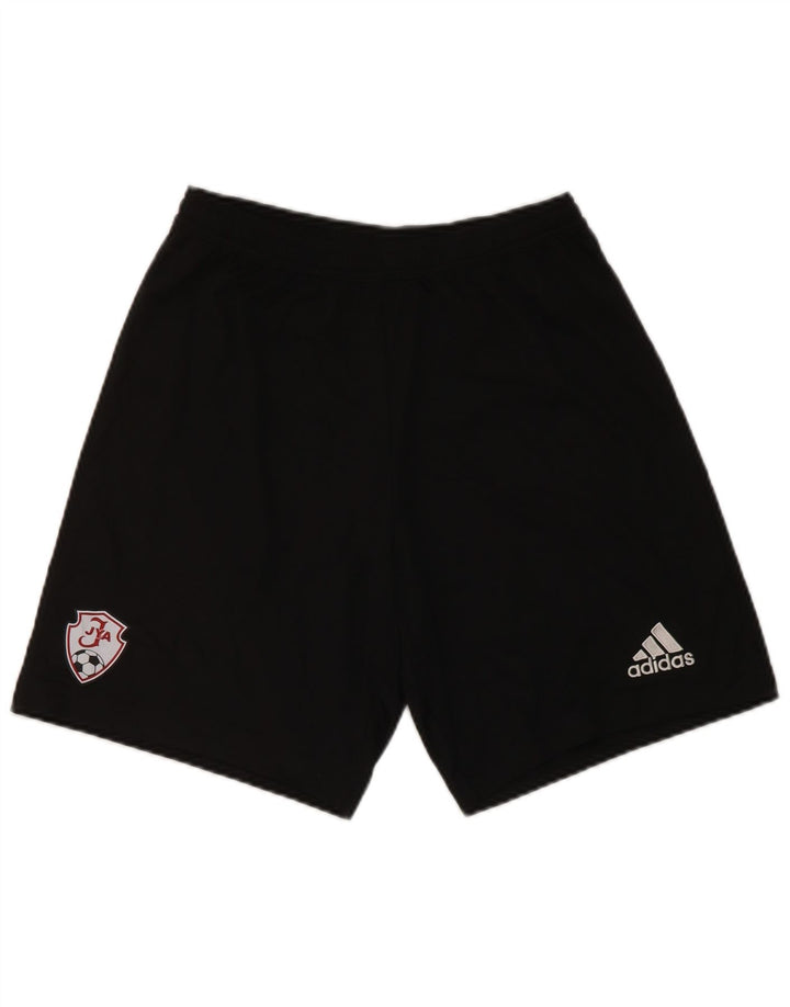 Męskie spodenki sportowe Adidas Aeroready Graphic, małe, czarne, poliestrowe