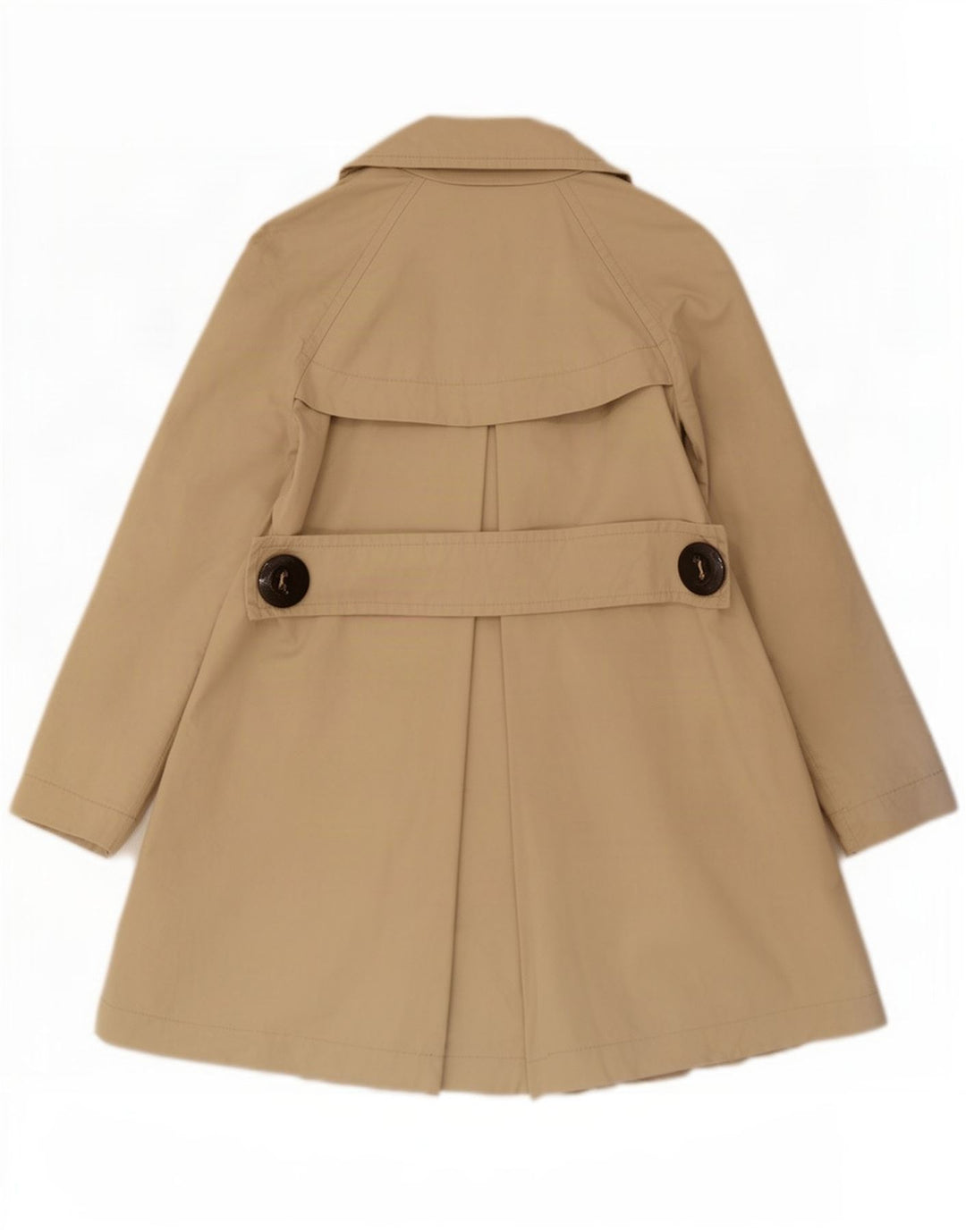 Damski trencz oversize Zara UK 10 Small Beżowy poliamid