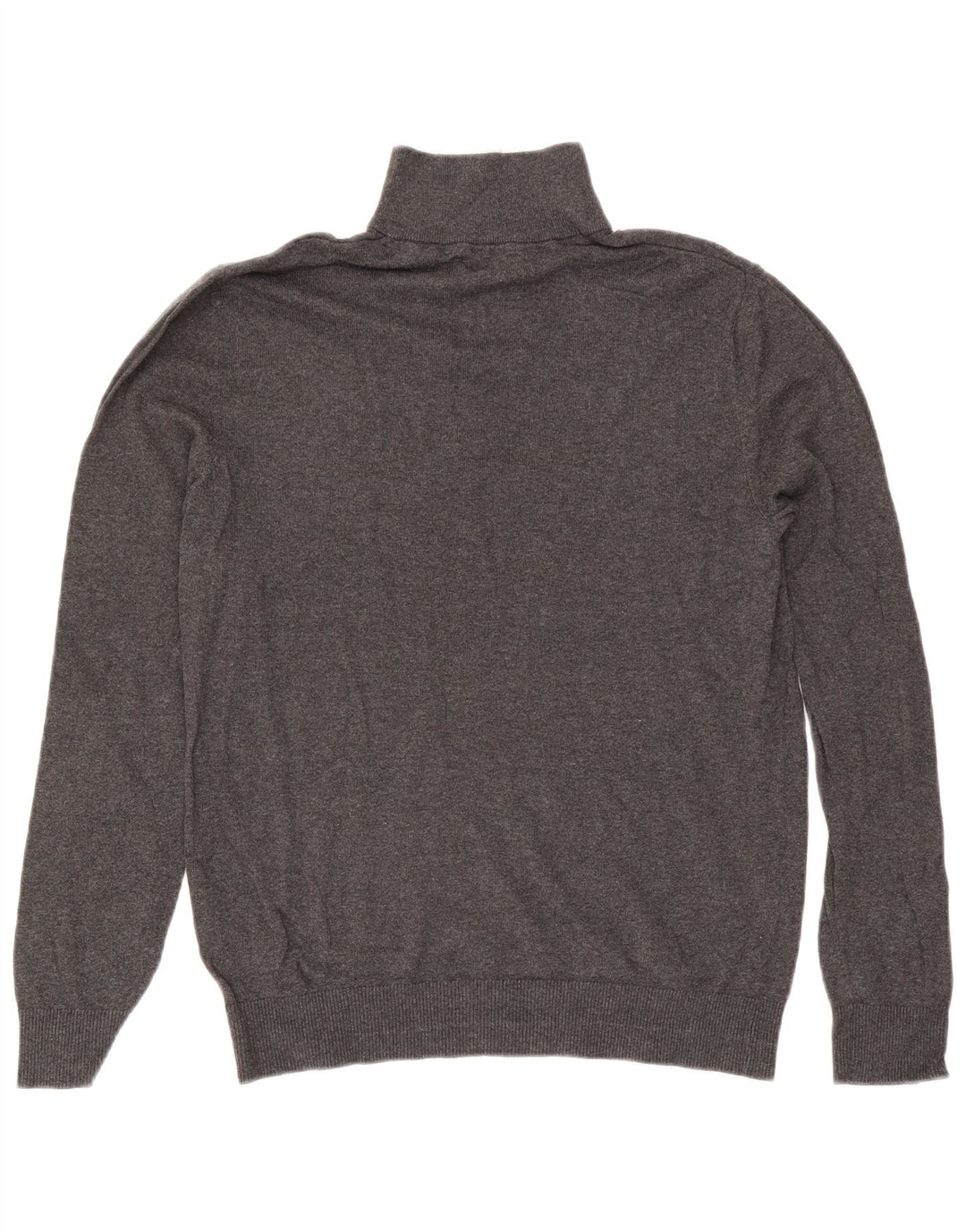Męski sweter Jack & Jones z zamkiem błyskawicznym, średnioszary, bawełniany