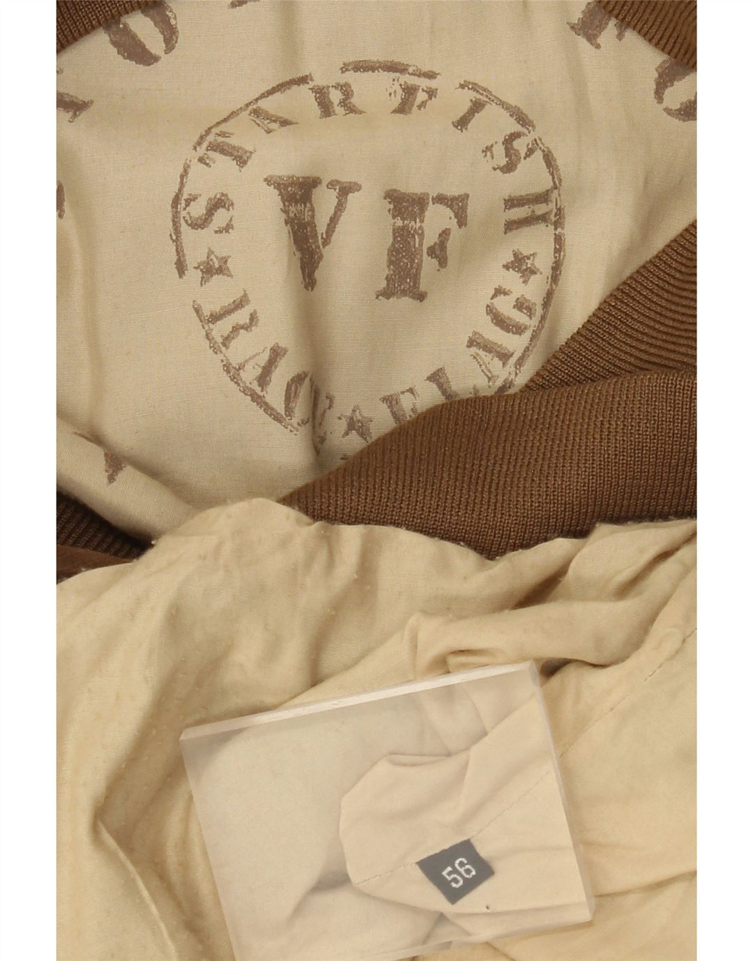 Męska kurtka bomberka VINTAGE IT 56 3XL brązowa