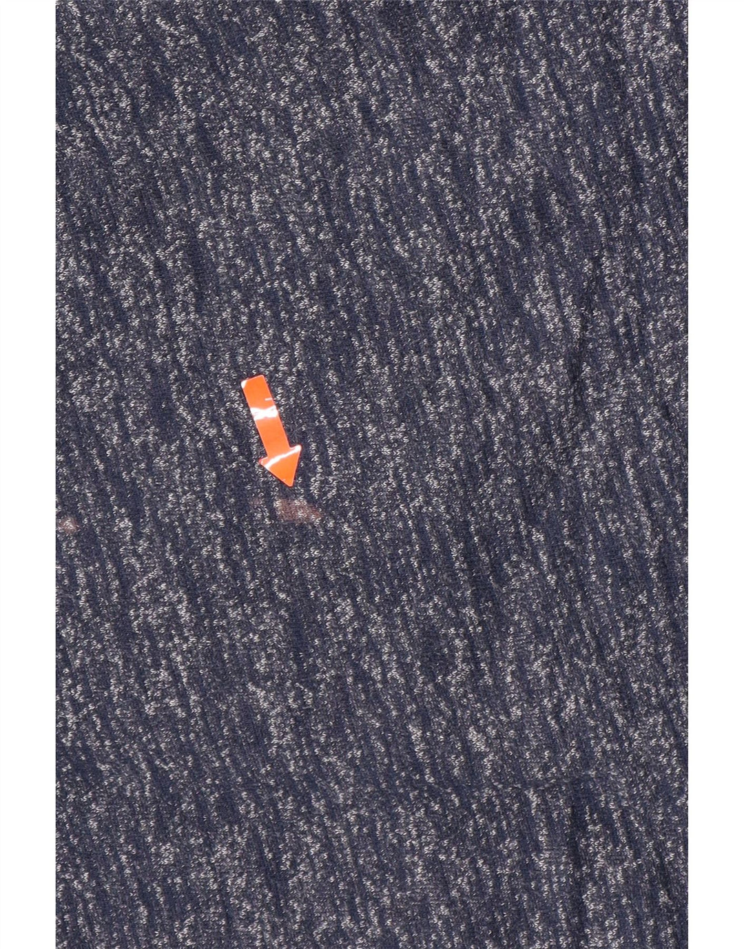 Męski sweter z krótkim rękawem ADIDAS, duży, granatowy, bawełniany w cętki