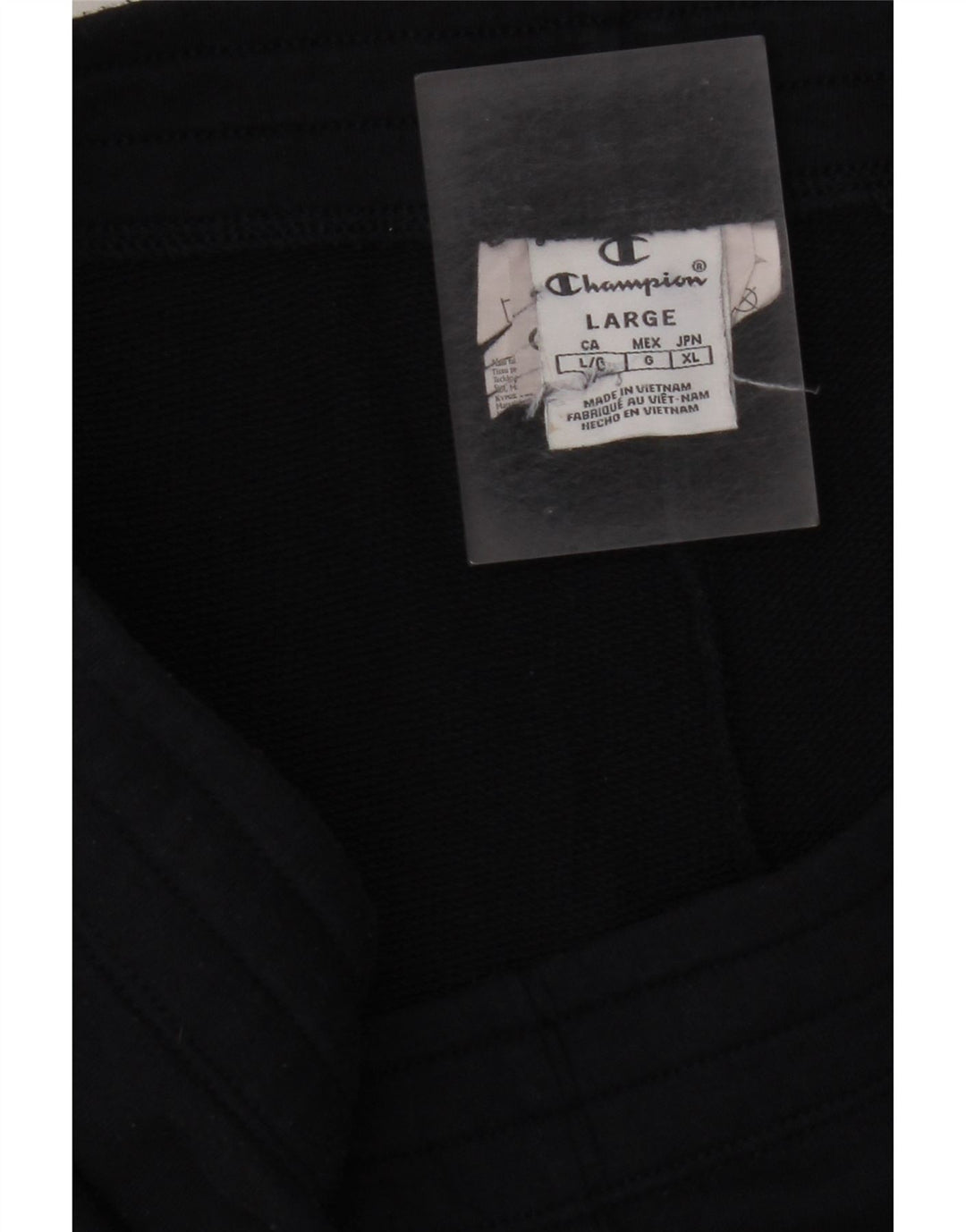 Męskie spodnie dresowe CHAMPION UK 16, duże, granatowe