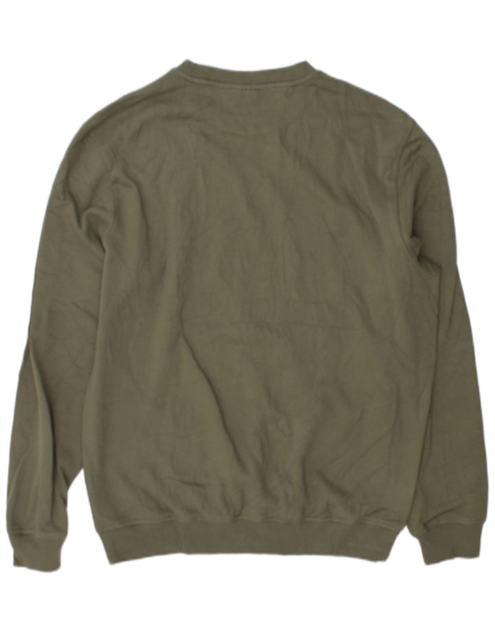 Bluza męska Napapijri XL, zielona bawełna