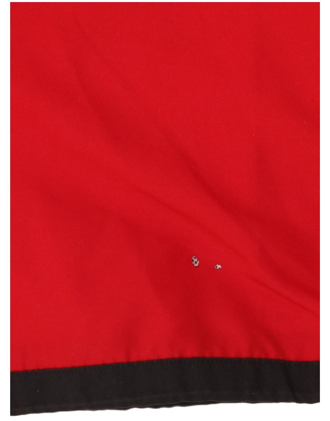 Adidas Męska bluza dresowa UK 42/44 Duży czerwony poliester z blokami kolorów