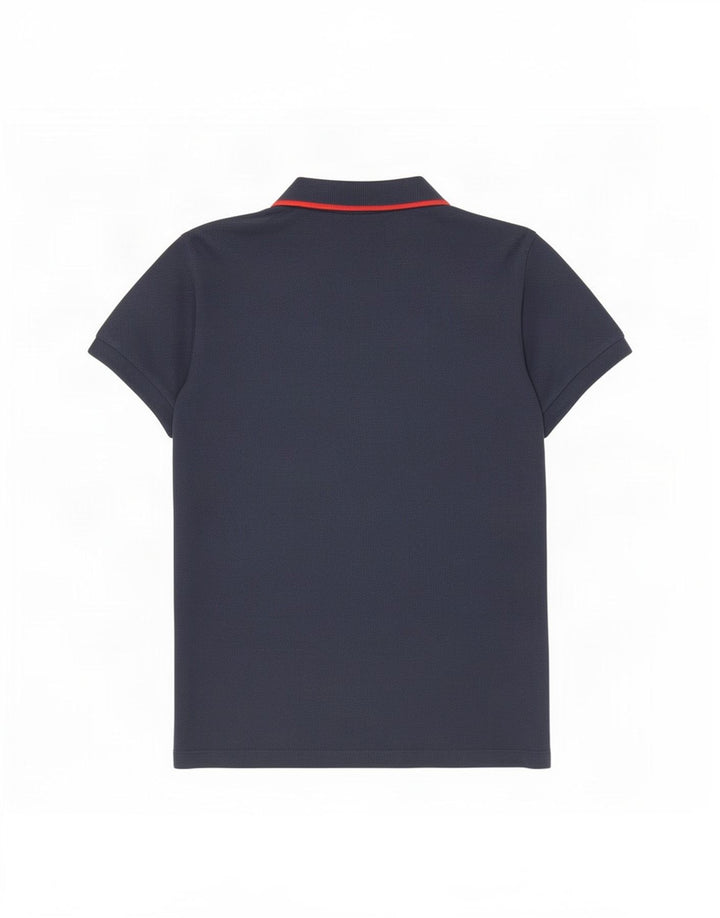 Męska koszulka polo Hugo Boss, mała, granatowa, bawełniana