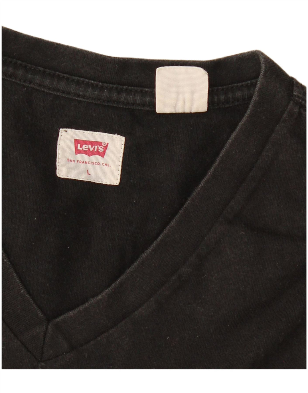 Męski T-shirt Levi's, duży, czarny