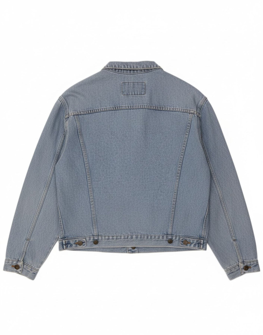 CARRERA Mens Denim Jacket UK 40 Large Blue Cotton