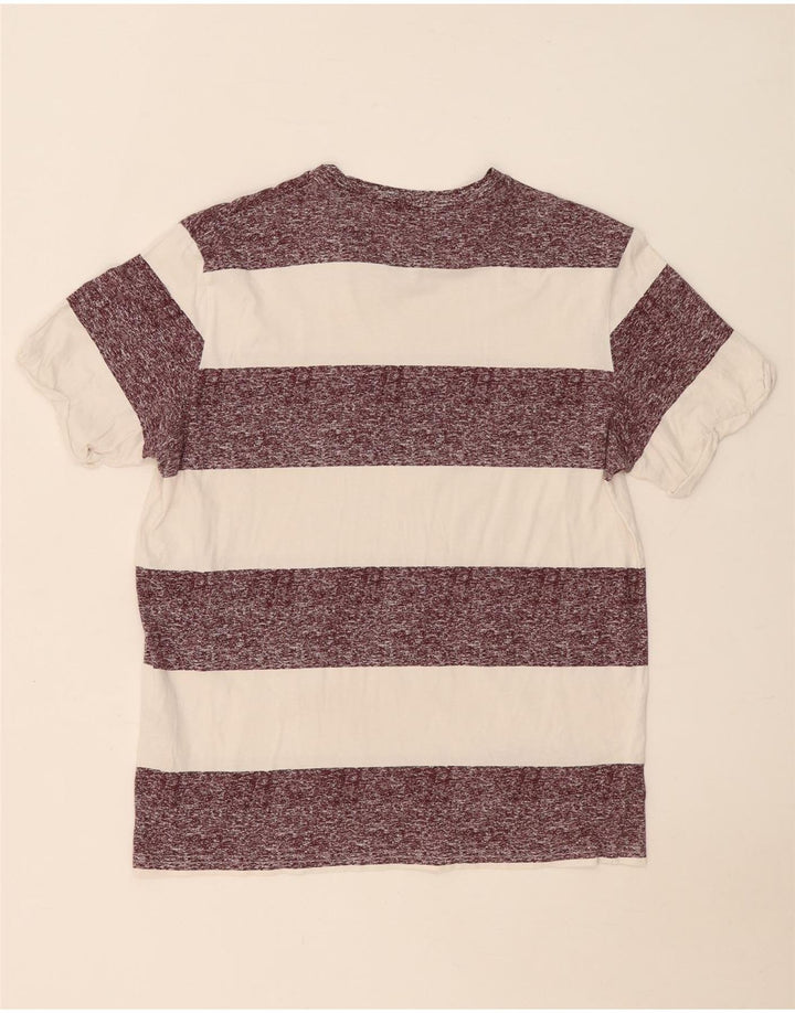 T-shirt męski Jack & Jones, bawełniany, w średnie białe paski