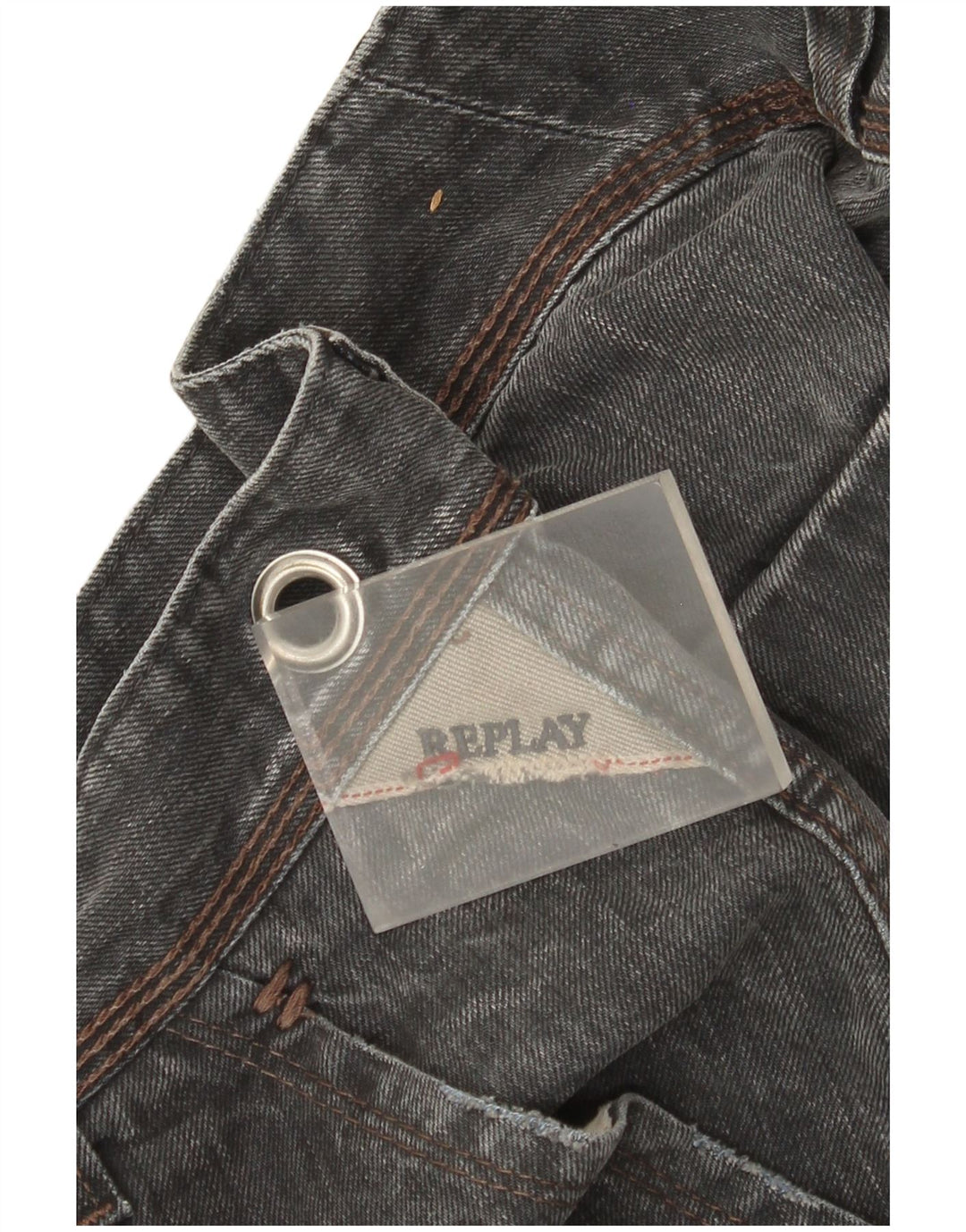 Męskie jeansy Replay W38 L33 szare