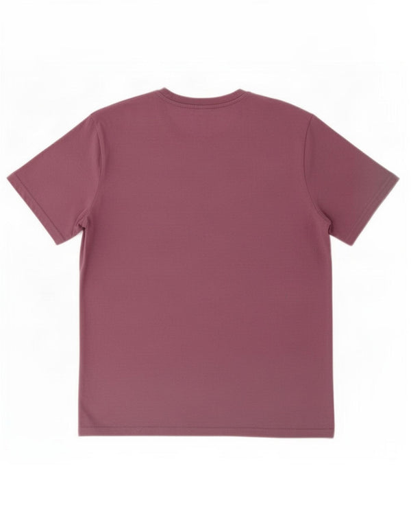 Męski T-shirt z grafiką Ellesse, duży, fioletowy, bawełniany
