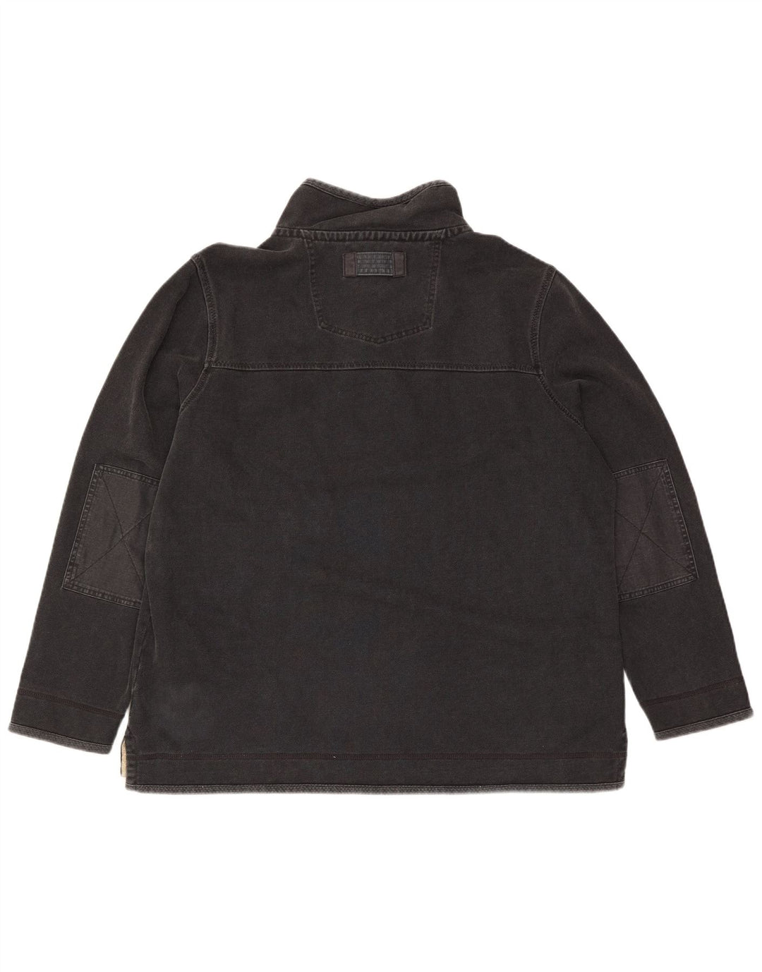 Męska bluza z zamkiem błyskawicznym Fat Face, 2XL, szara bawełna