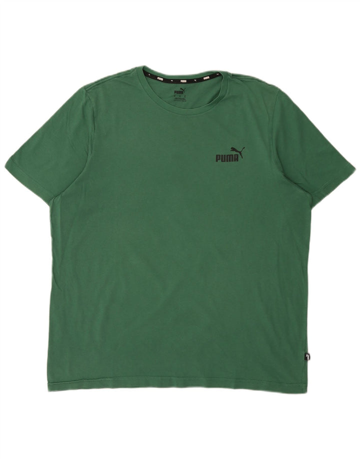 Męska koszulka T-shirt Puma XL, zielona