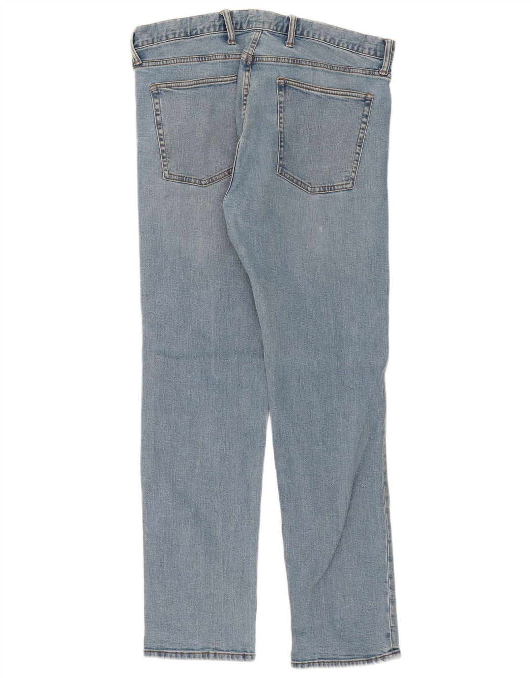 Męskie jeansy Gap Slim Straight W36 L32 Niebieskie bawełniane