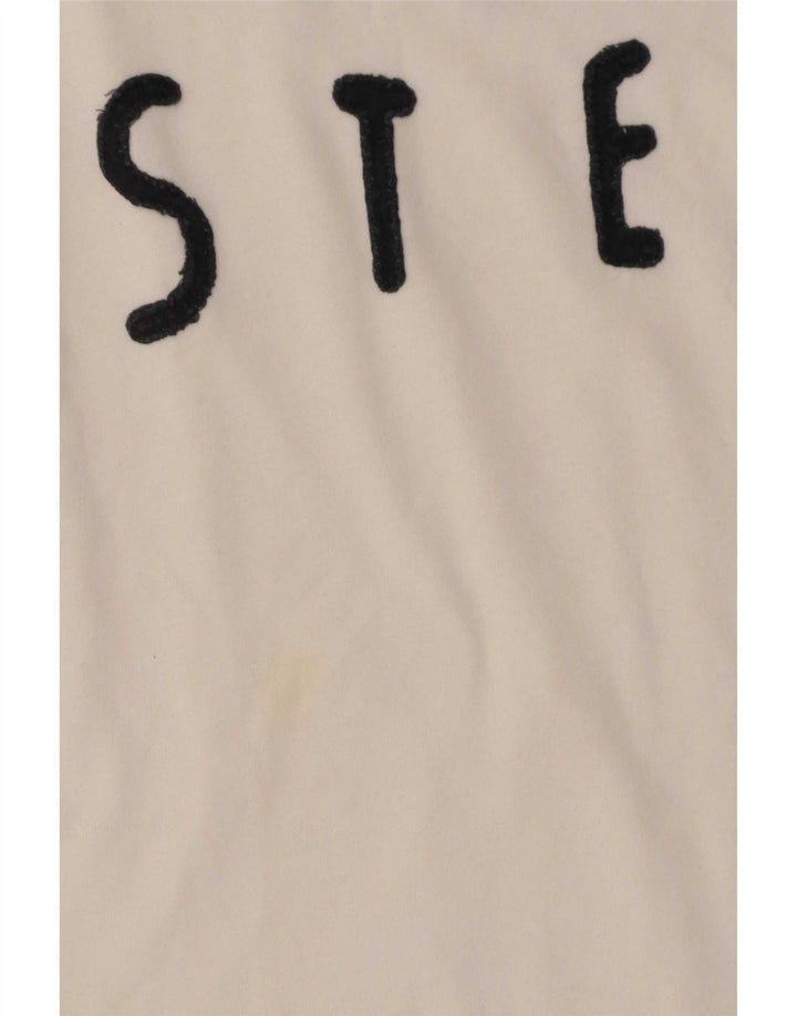 Męski T-shirt z grafiką Hollister, mały, biały
