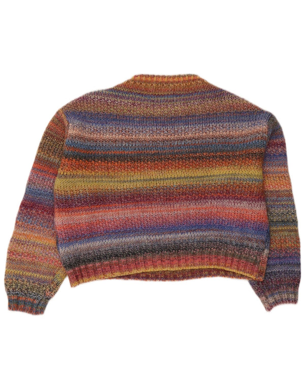 Damski sweter z okrągłym dekoltem LOLLYS LAUNDRY UK 16, duży, wielokolorowy