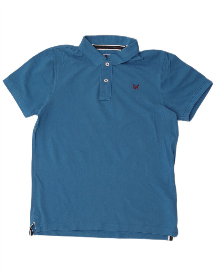 Męska koszulka polo Crew Clothing Średni niebieski, bawełniany